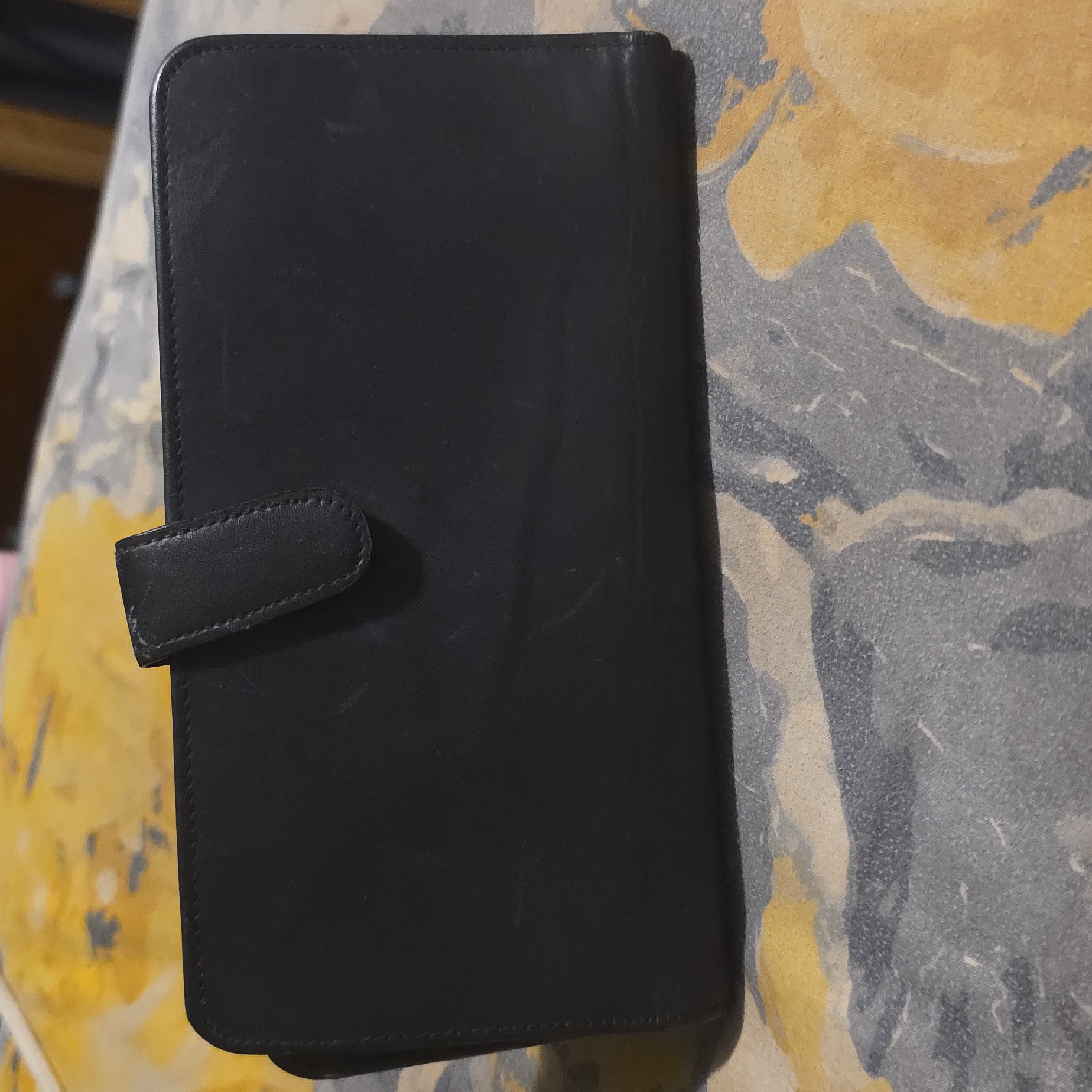 Coach Black Leather Bi-Fold Wallet